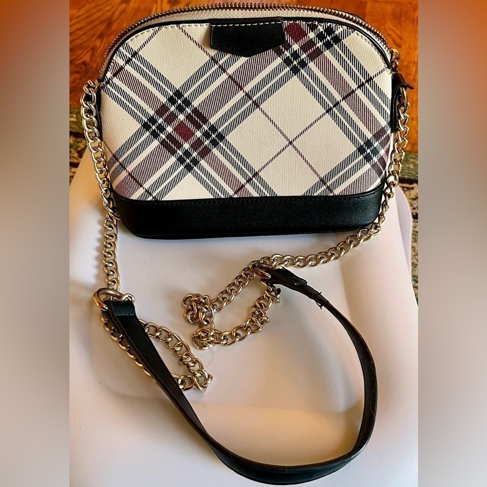 Preppy Plaid Purse & Safe Keeper Wallet Set of 2 Teen Tween Academia Y2K Money